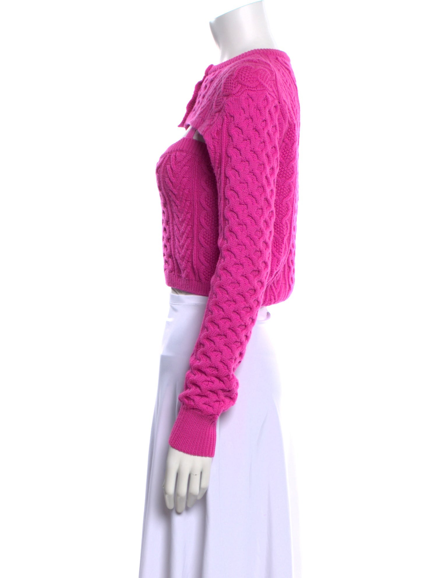 Rosie Assoulin Merino Wool Crew Neck Sweater