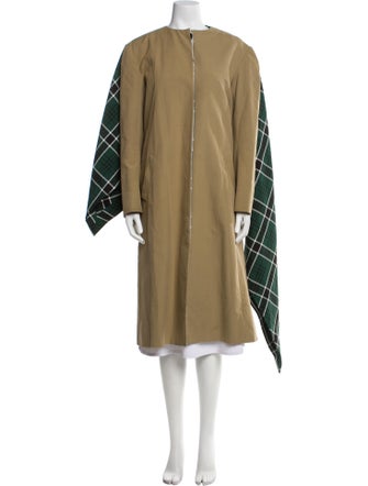 Rosie Assoulin Plaid Print Coat