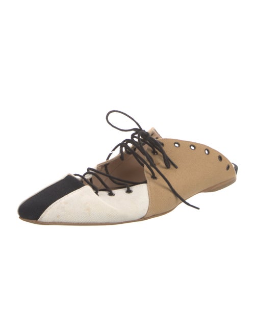 Rosie Assoulin Canvas Mules