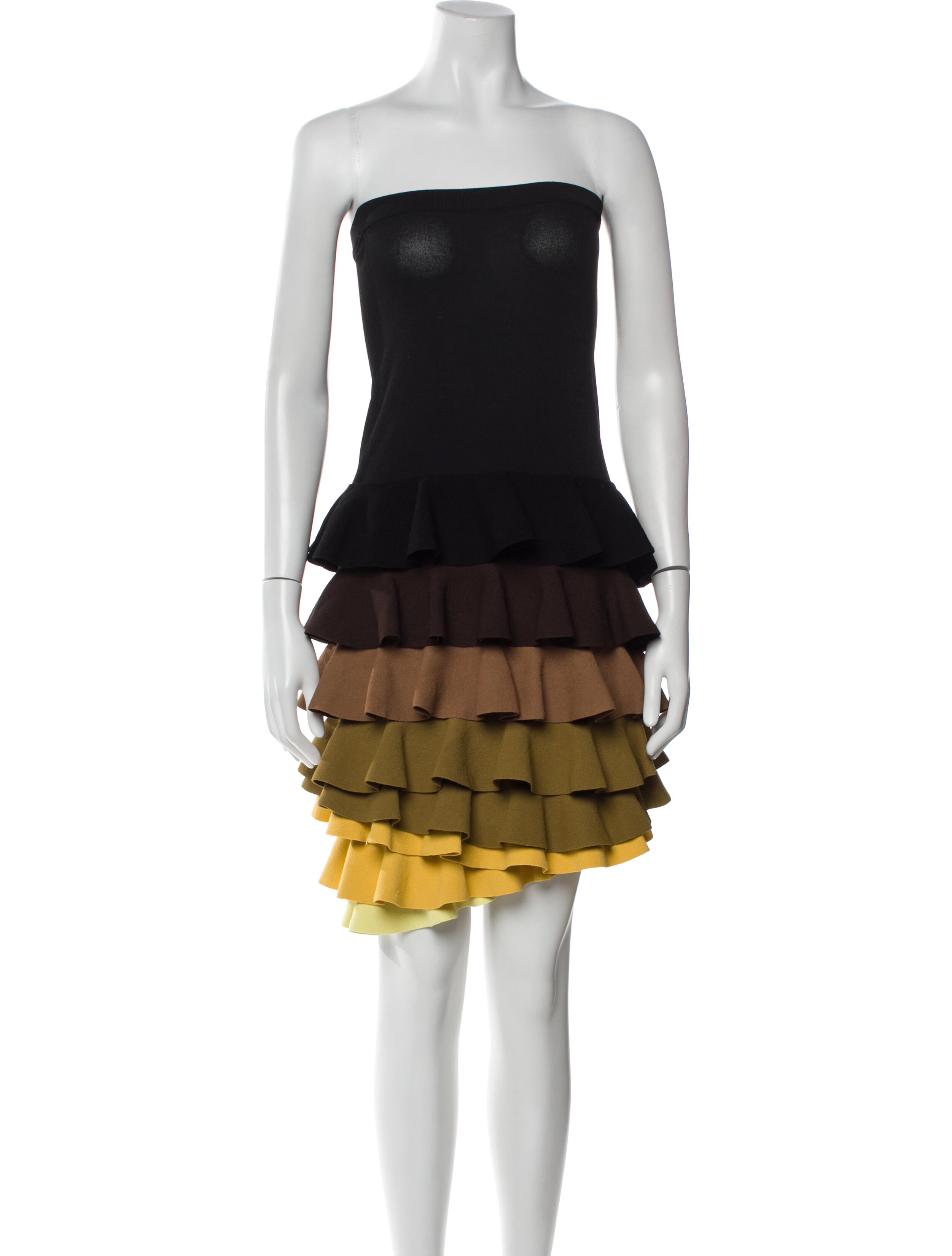 Rosie Assoulin Strapless Mini Dress