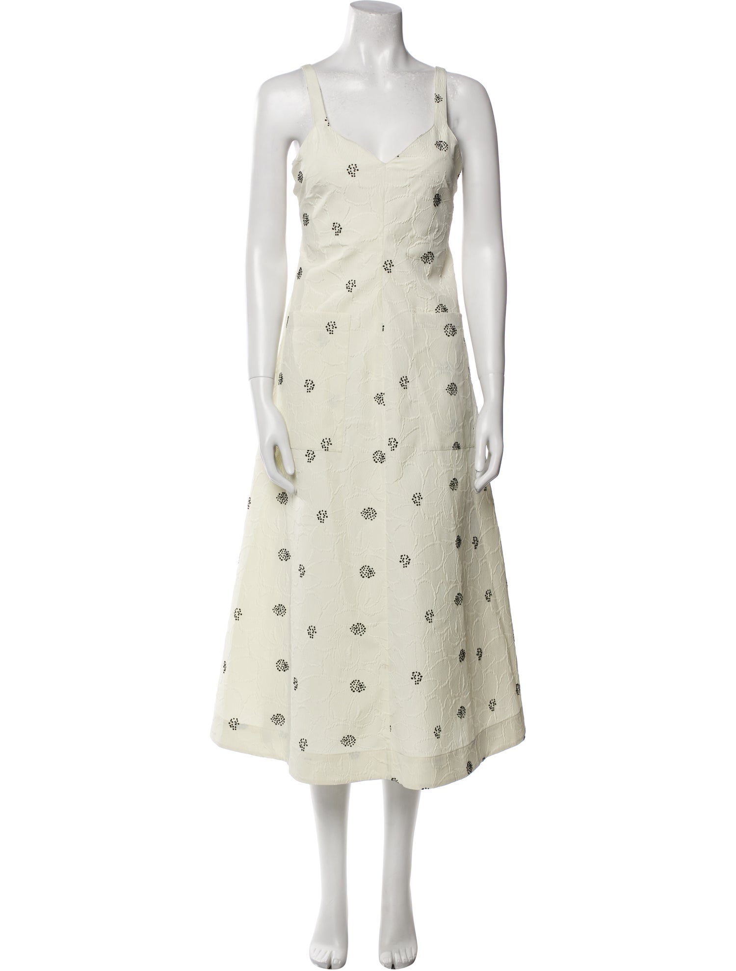 Rosie Assoulin Floral Print Long Dress