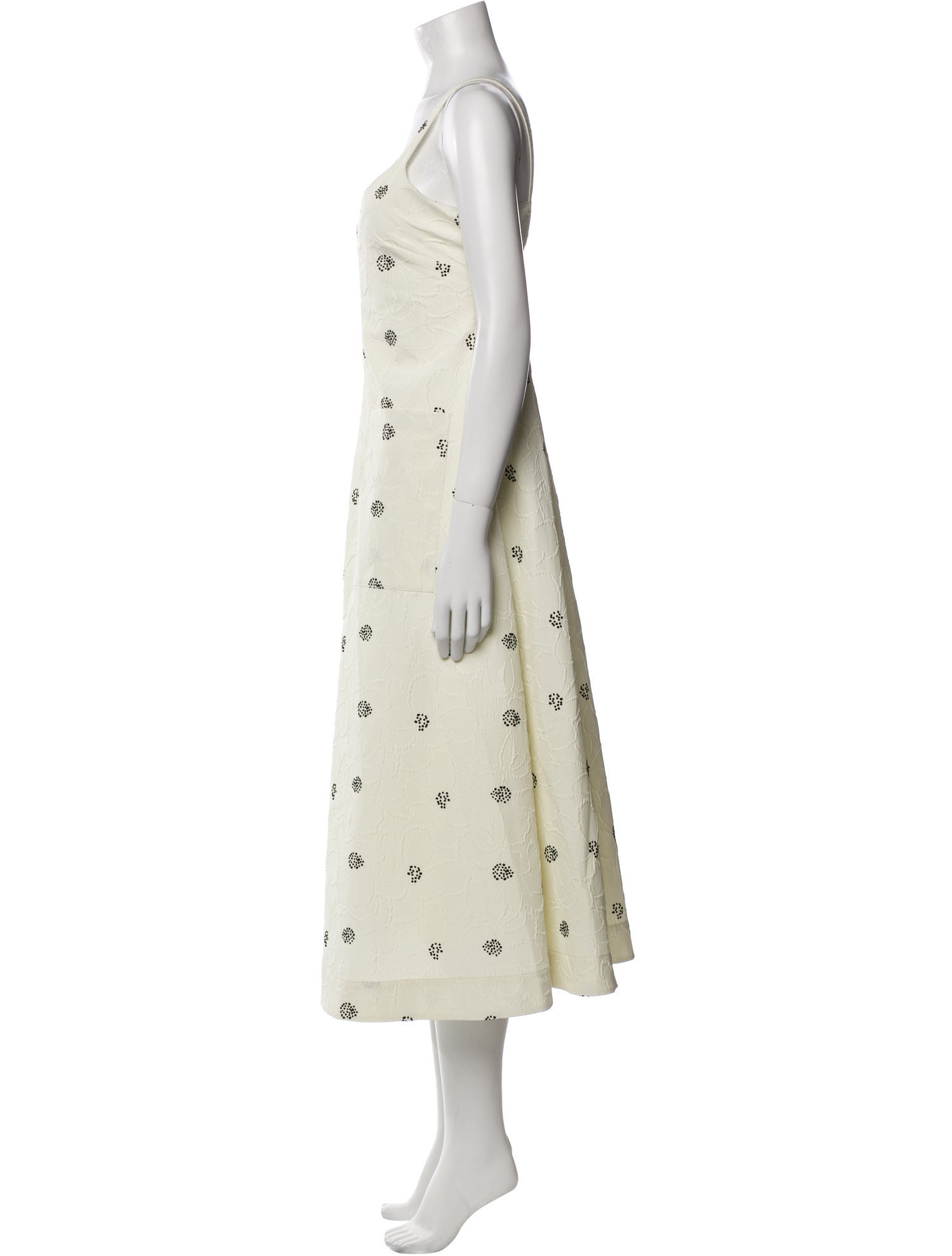 Rosie Assoulin Floral Print Long Dress