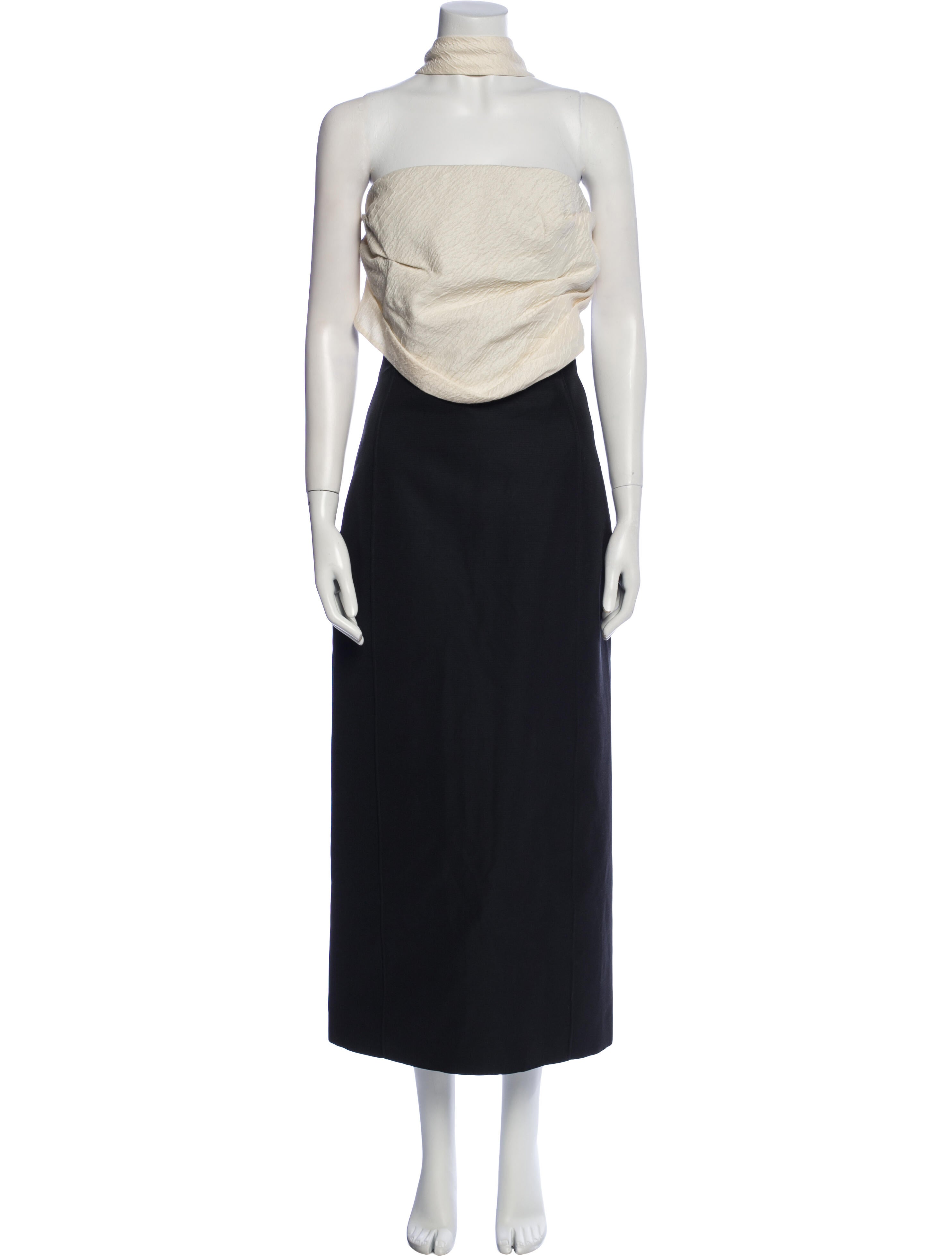 Rosie Assoulin Strapless Midi Length Dress w/ Tags