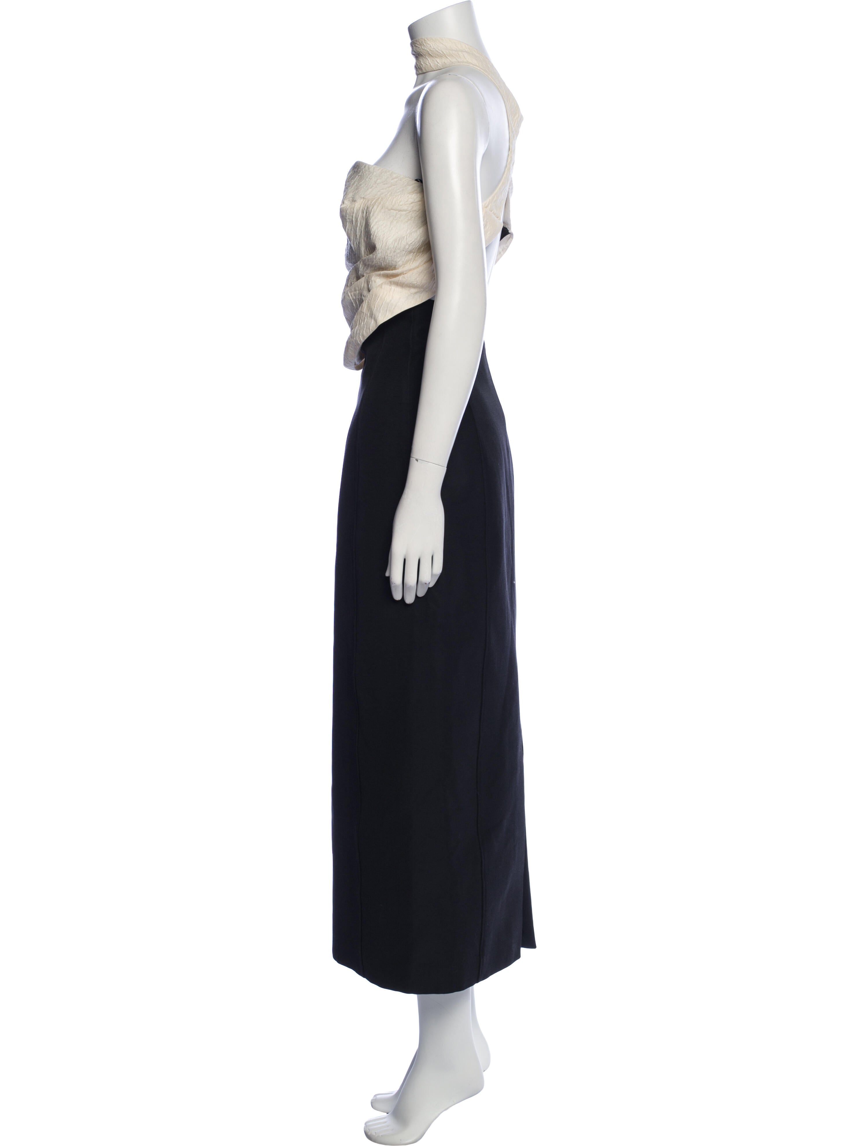 Rosie Assoulin Strapless Midi Length Dress w/ Tags