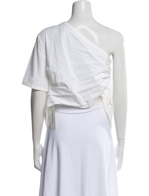 Rosie Assoulin One-Shoulder Short Sleeve Tunic