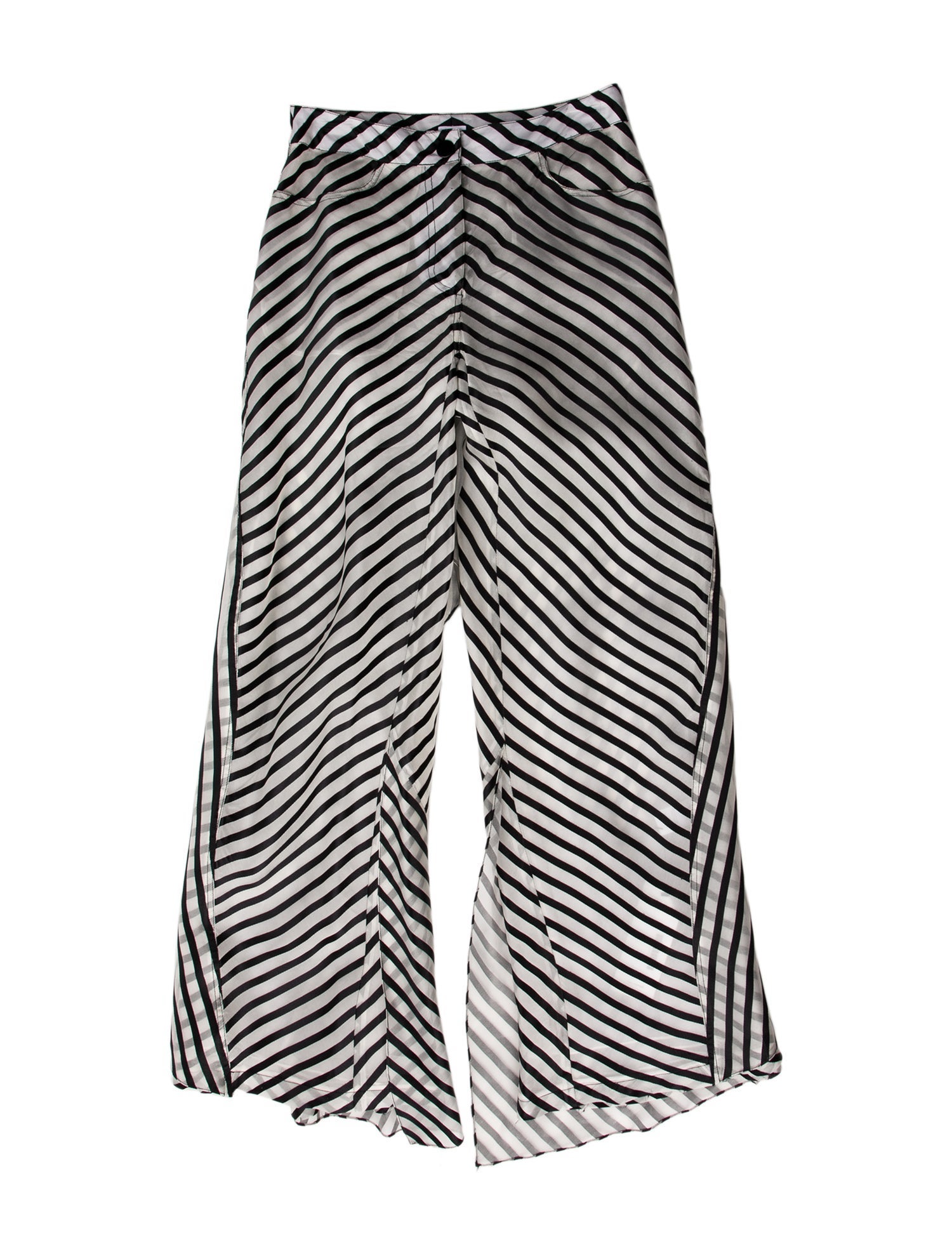 Rosie Assoulin Silk Wide Leg Pants