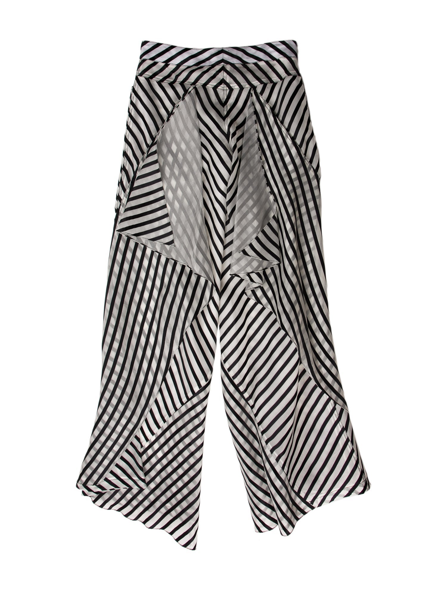 Rosie Assoulin Silk Wide Leg Pants