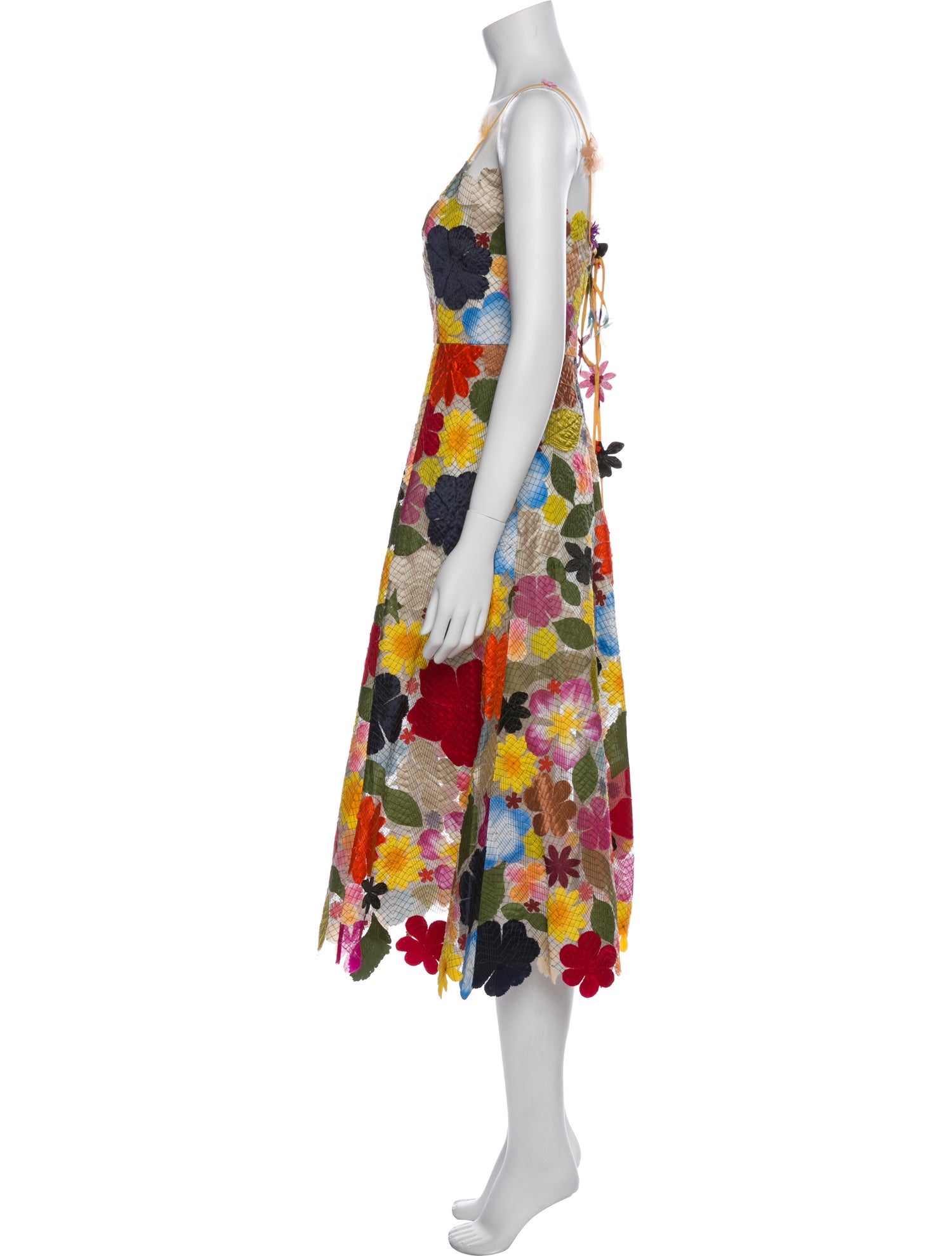 Rosie Assoulin Silk Knee-Length Dress