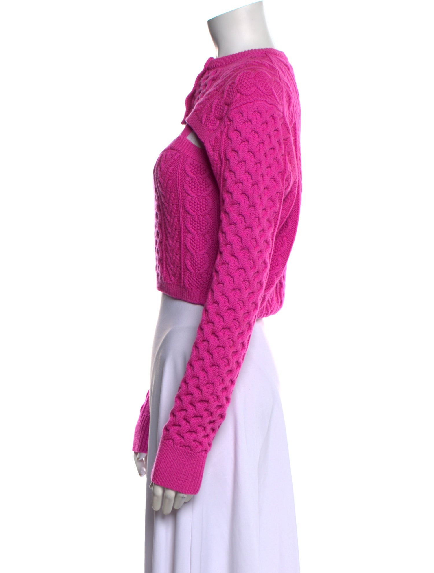 Rosie Assoulin Merino Wool Mini Dress