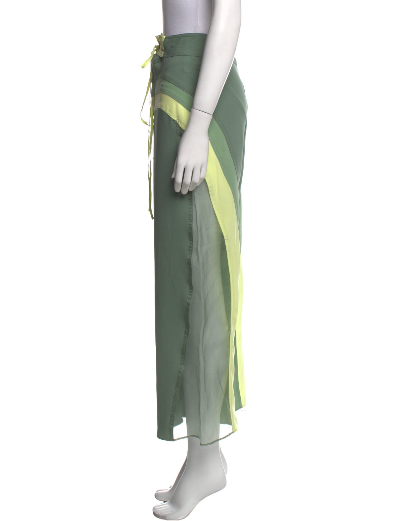 Rosie Assoulin Silk Wide Leg Pants