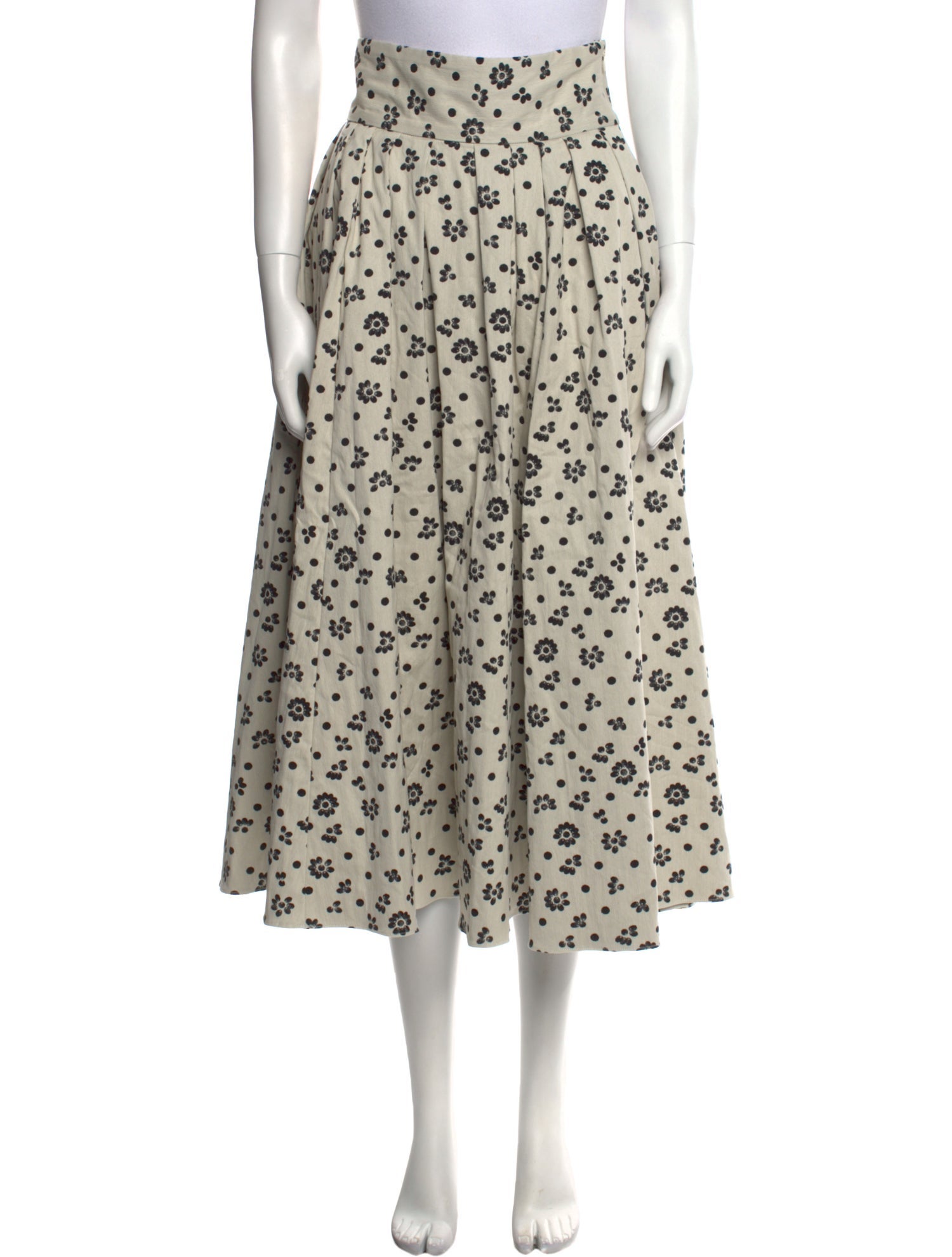 Rosie Assoulin Silk Midi Length Skirt w/ Tags