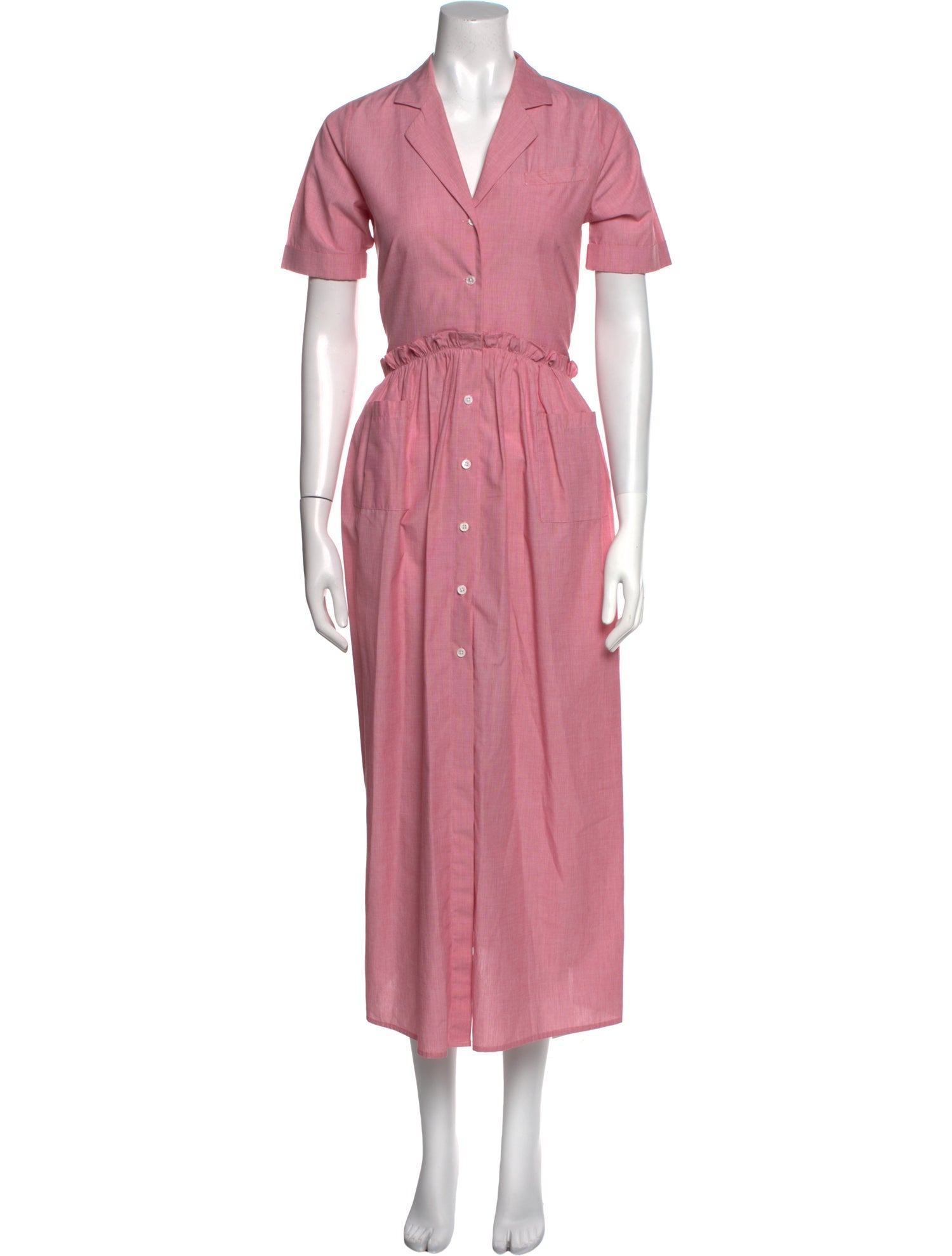 Rosie Assoulin V-Neck Long Dress