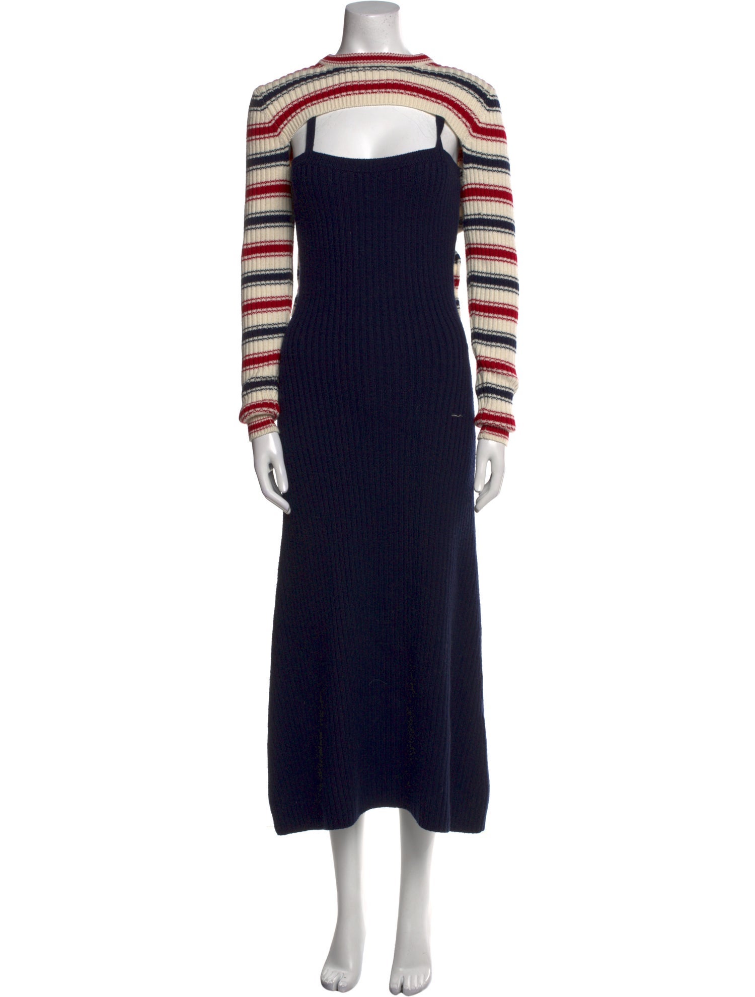 Rosie Assoulin Merino Wool Long Dress