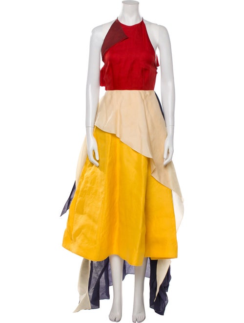 Rosie Assoulin Silk Long Dress