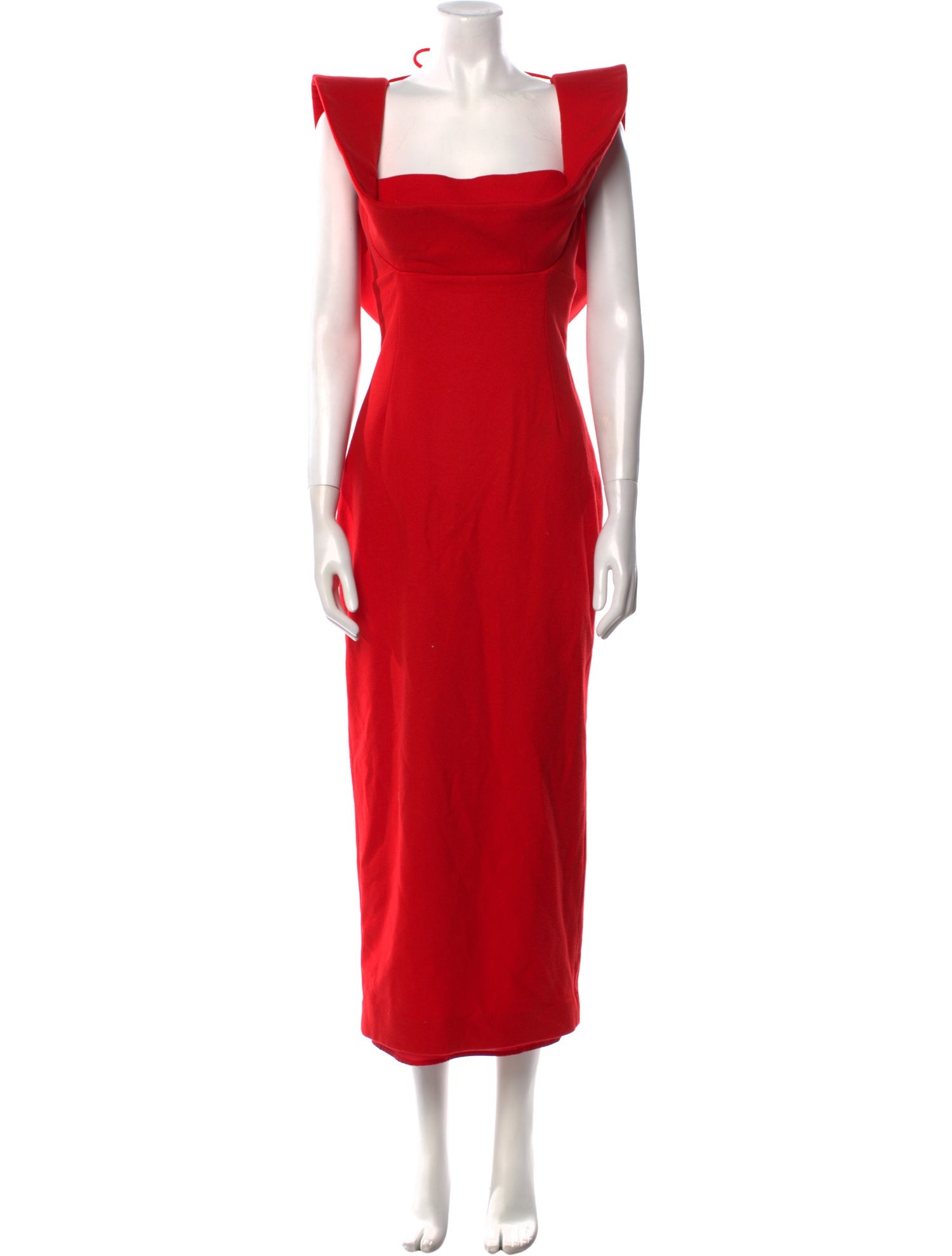 Rosie Assoulin Virgin Wool Long Dress