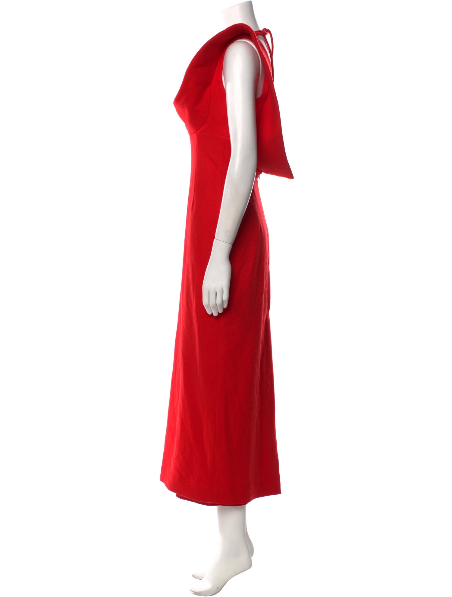 Rosie Assoulin Virgin Wool Long Dress