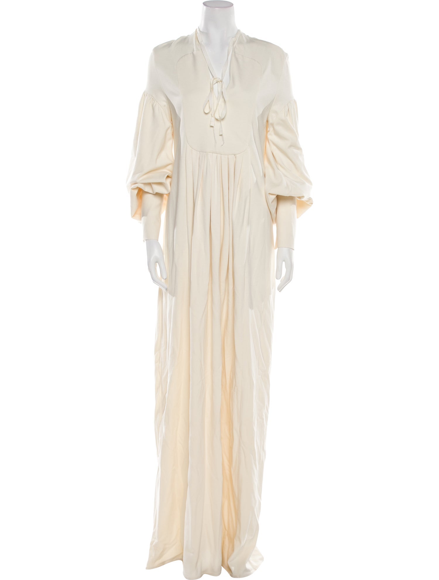 Rosie Assoulin V-Neck Long Dress