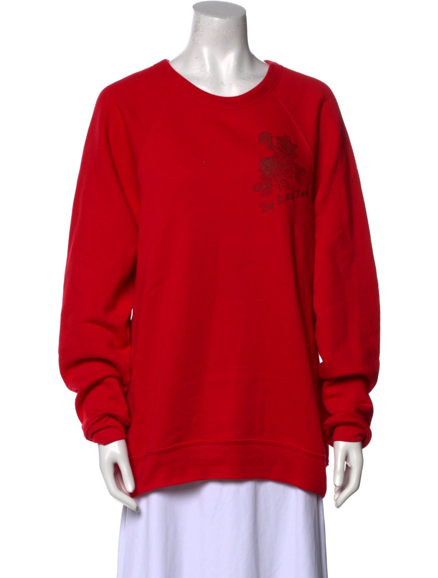 Rosie Assoulin Crew Neck Long Sleeve Sweatshirt