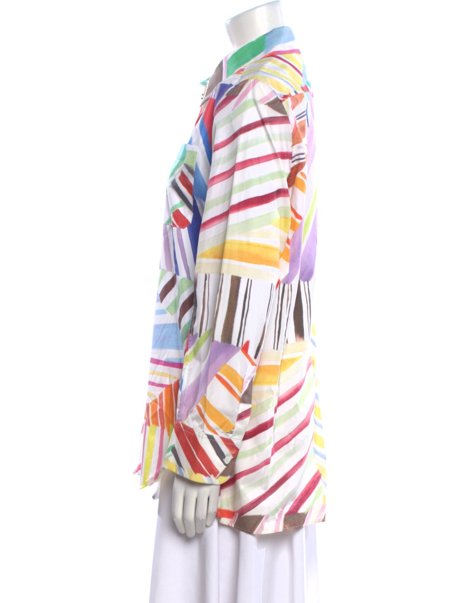 Rosie Assoulin Printed Long Sleeve Tunic