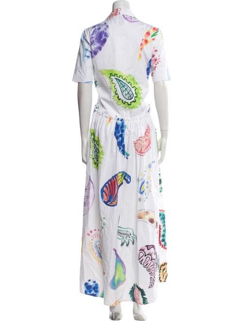 Rosie Assoulin Printed Long Dress