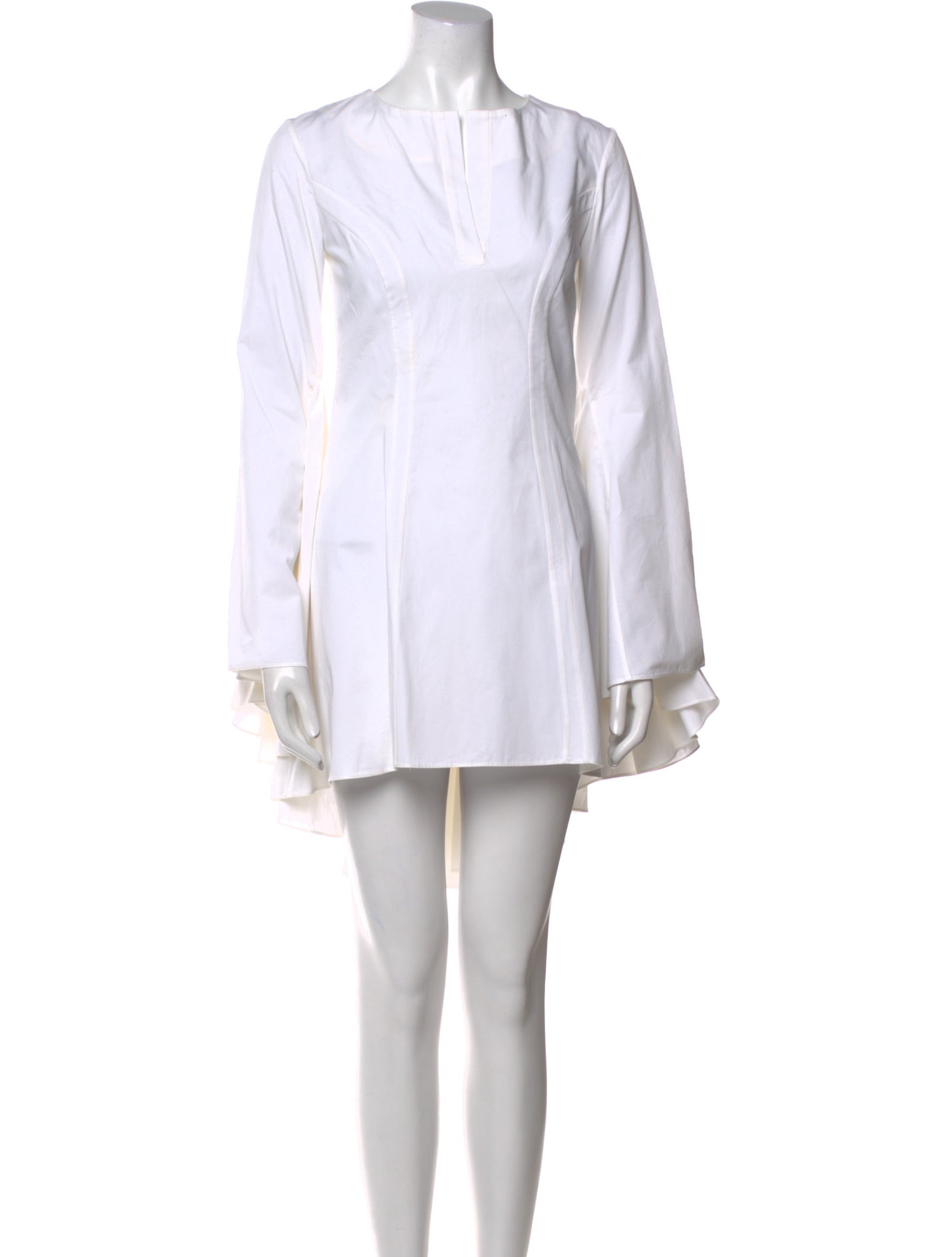 Rosie Assoulin V-Neck Mini Dress