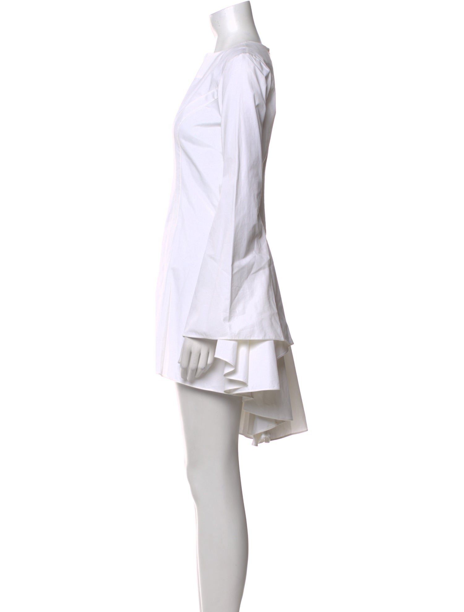 Rosie Assoulin V-Neck Mini Dress