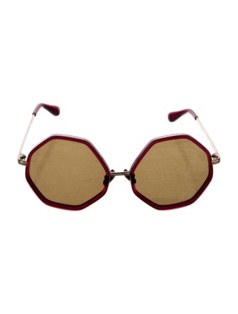 Rosie Assoulin Oversize Tinted Sunglasses