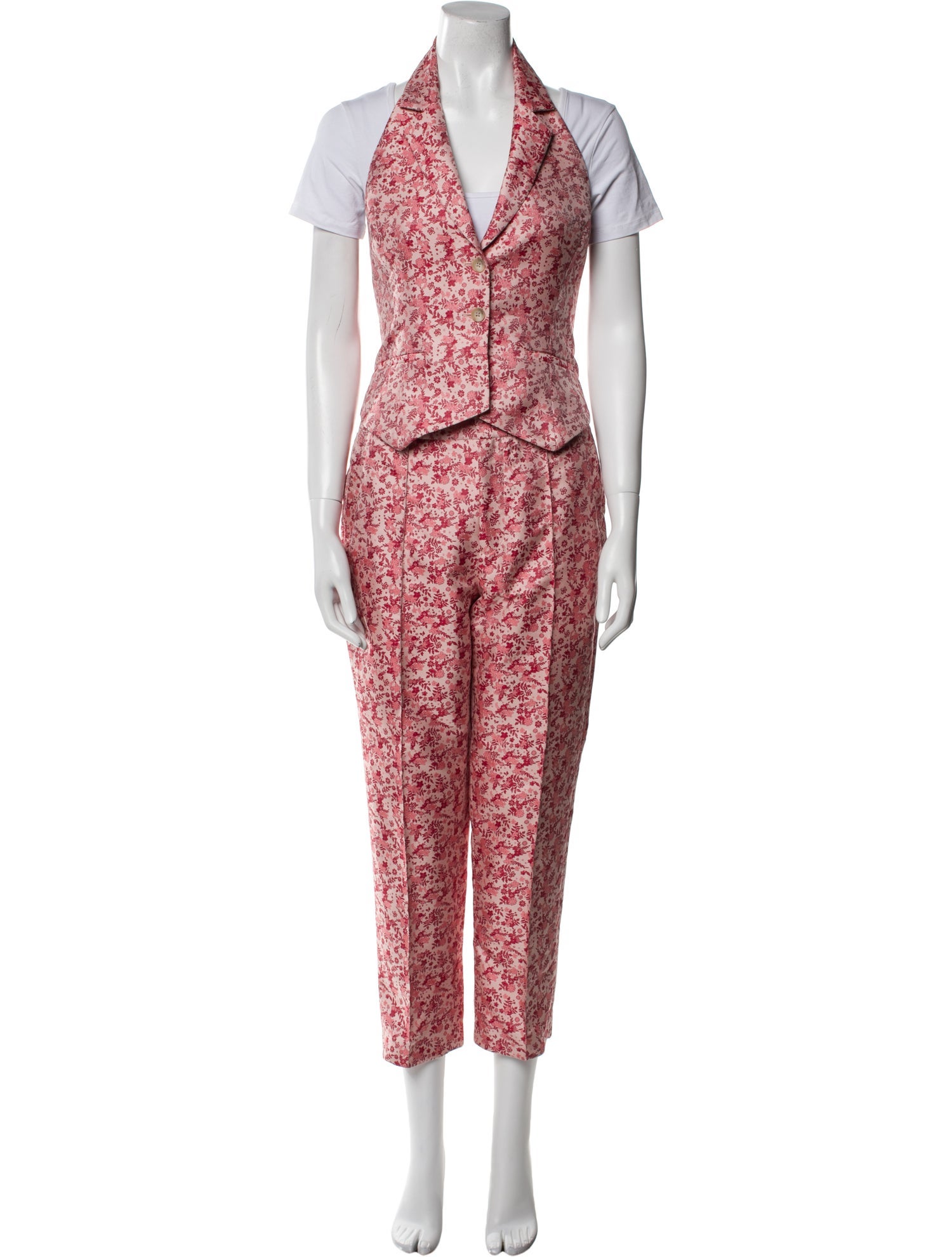 Rosie Assoulin Printed Pantsuit