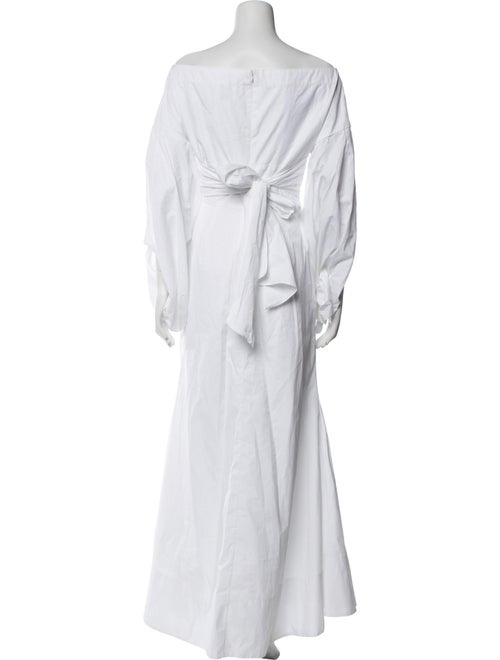 Rosie Assoulin Square Neckline Long Dress