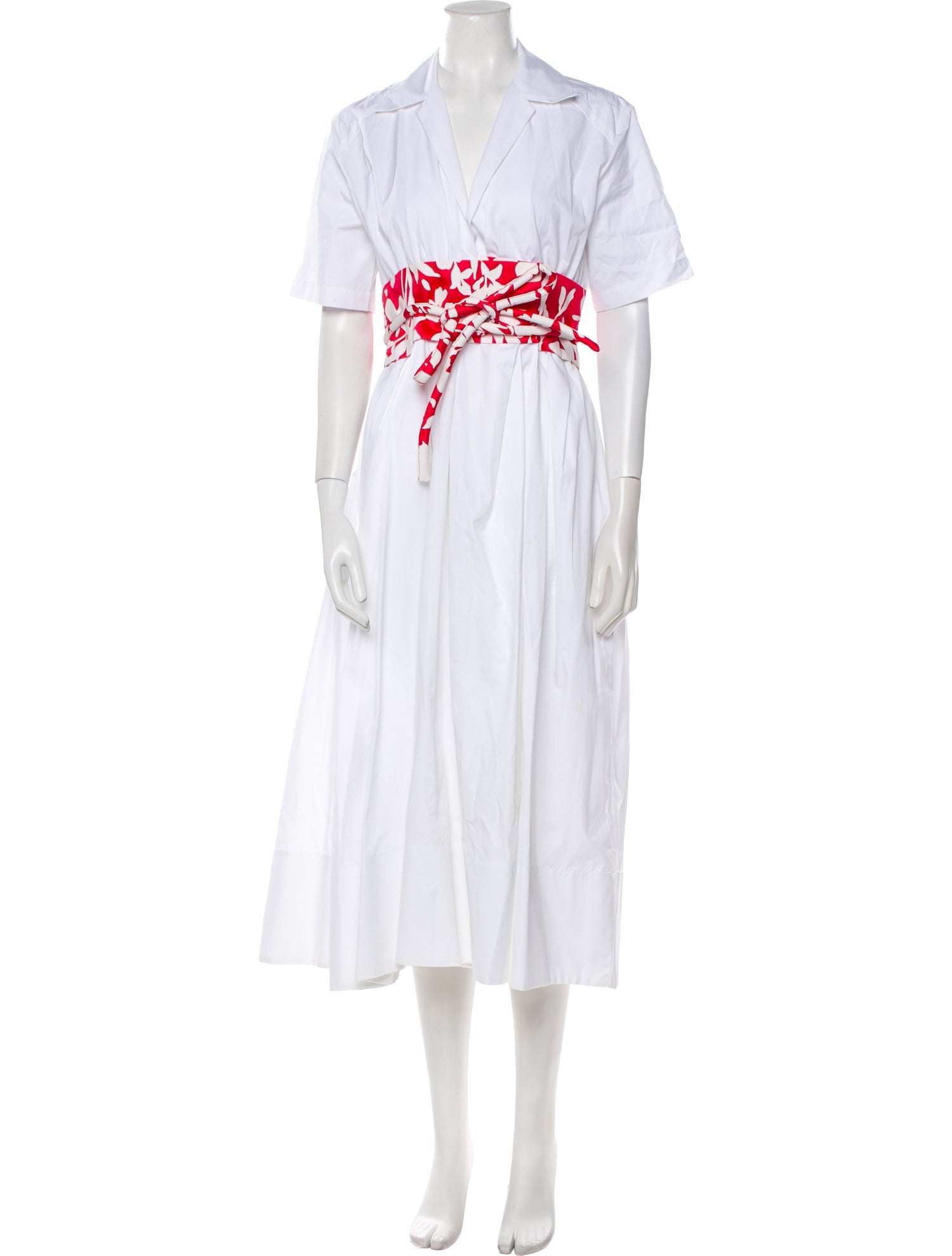 Rosie Assoulin V-Neck Long Dress w/ Tags