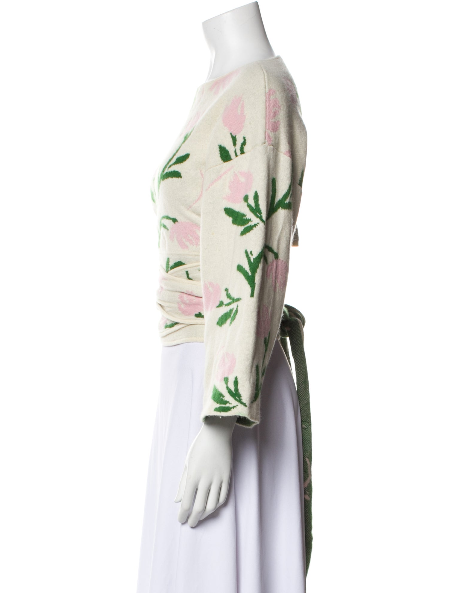 Rosie Assoulin Cashmere Printed Sweater