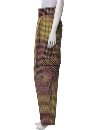 Rosie Assoulin Virgin Wool Wide Leg Pants