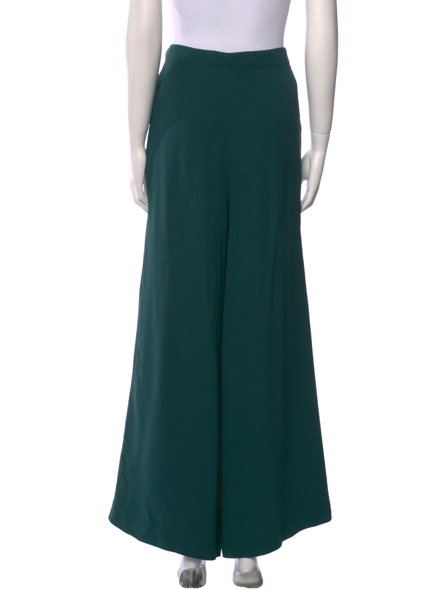 Rosie Assoulin Silk Wide Leg Pants