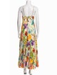 Rosie Assoulin Floral Print Long Dress
