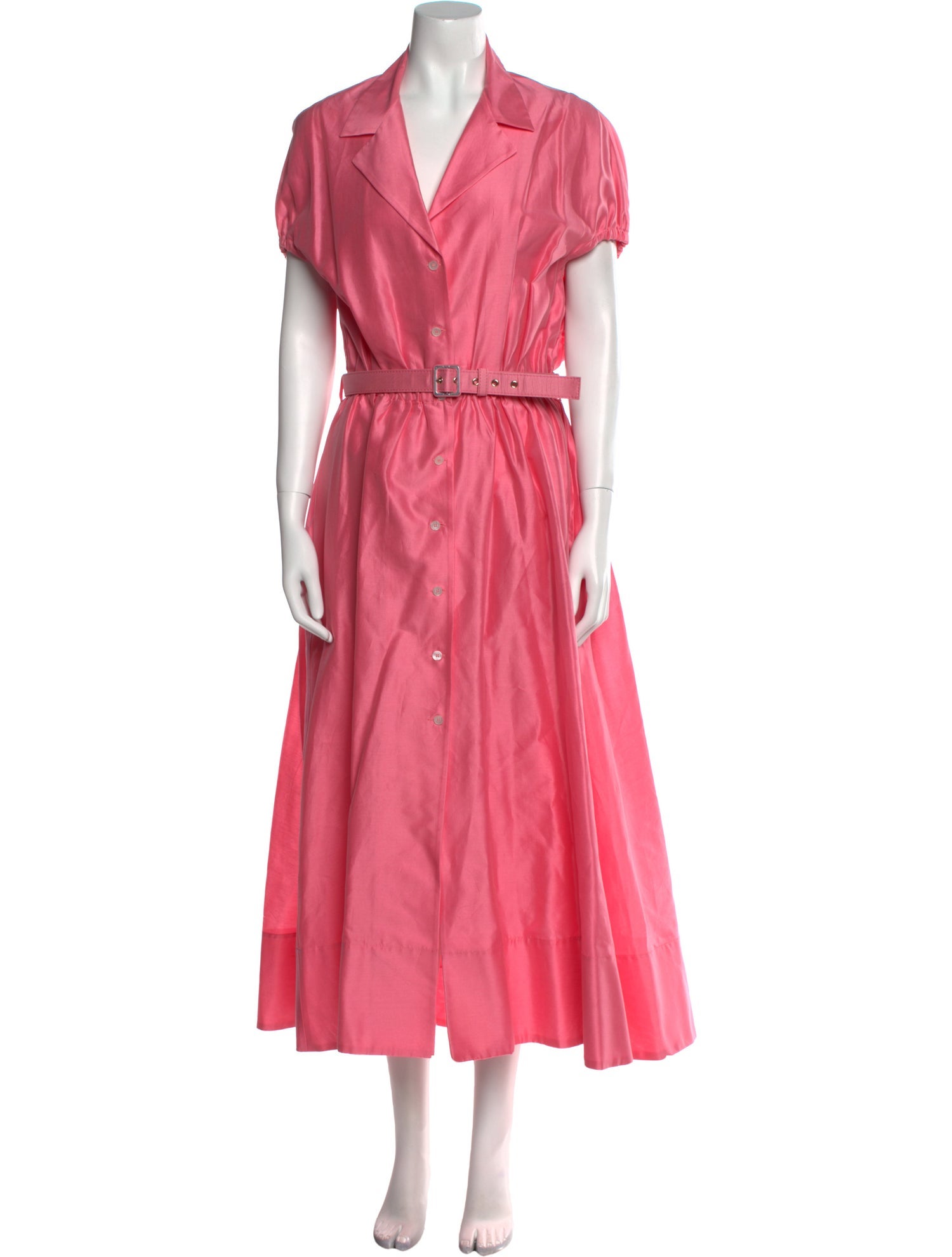 Rosie Assoulin V-Neck Long Dress