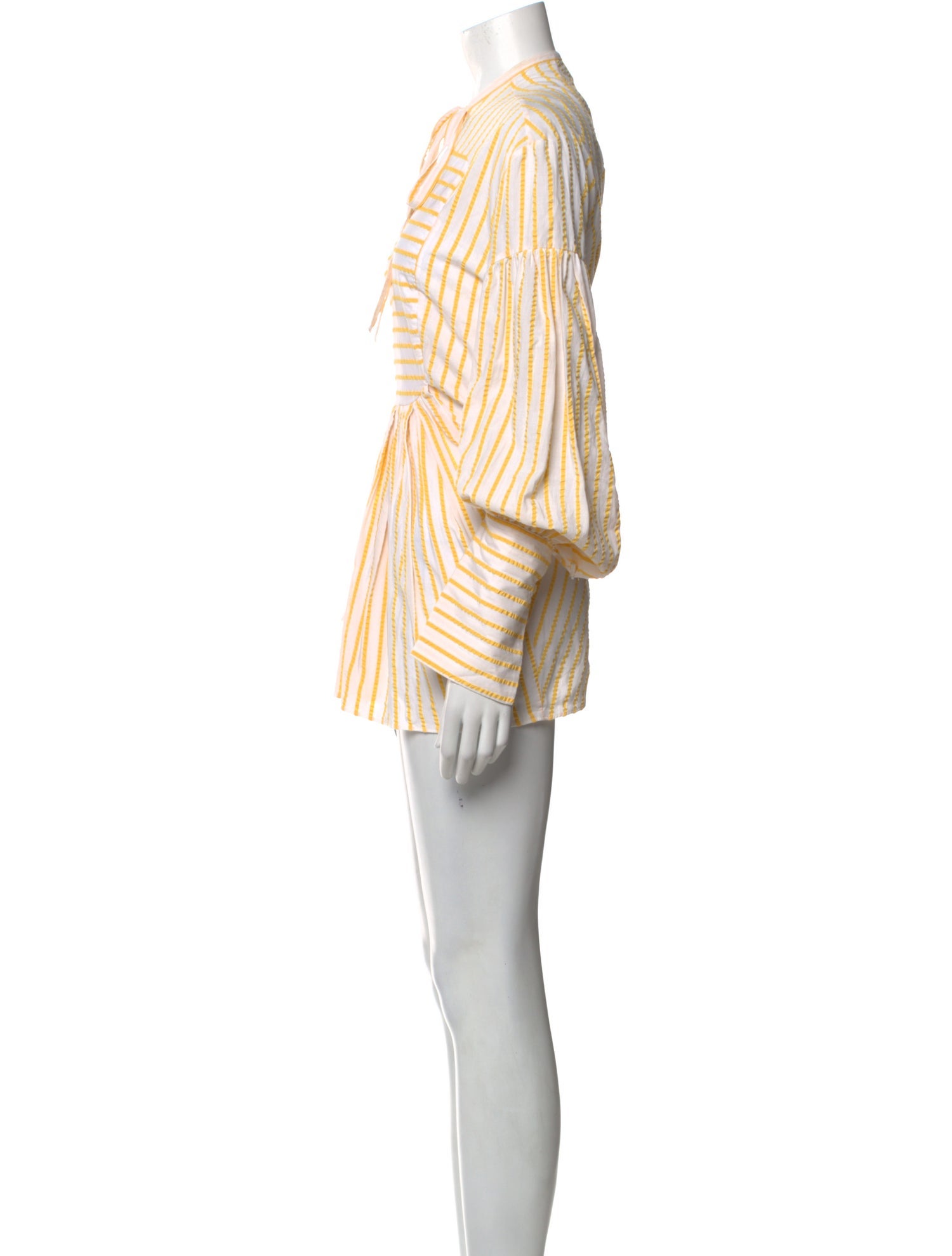 Rosie Assoulin Striped Mini Dress