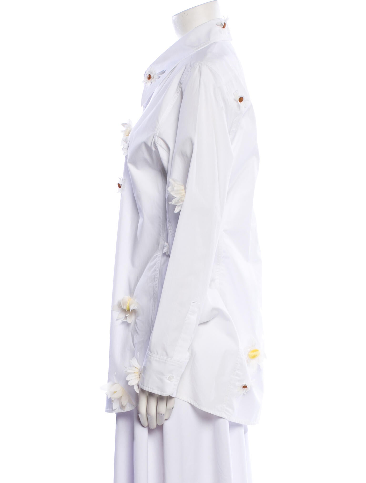 Rosie Assoulin Long Sleeve Button-Up Top