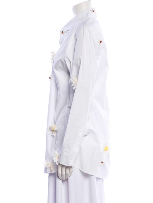 Rosie Assoulin Long Sleeve Button-Up Top