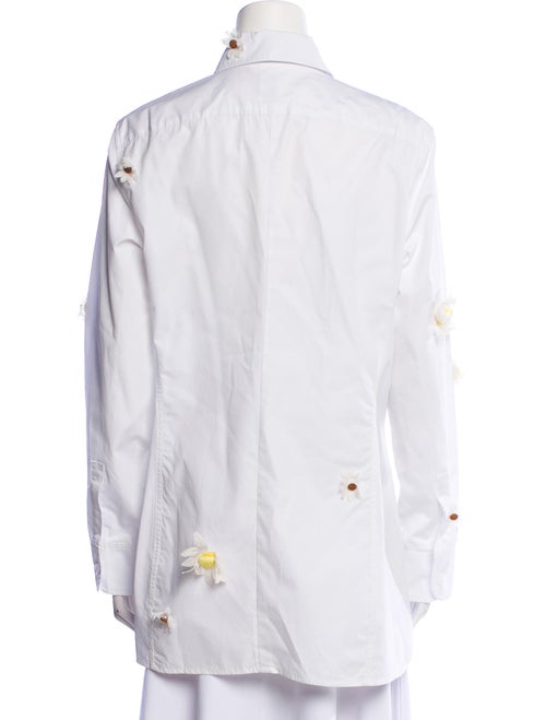 Rosie Assoulin Long Sleeve Button-Up Top