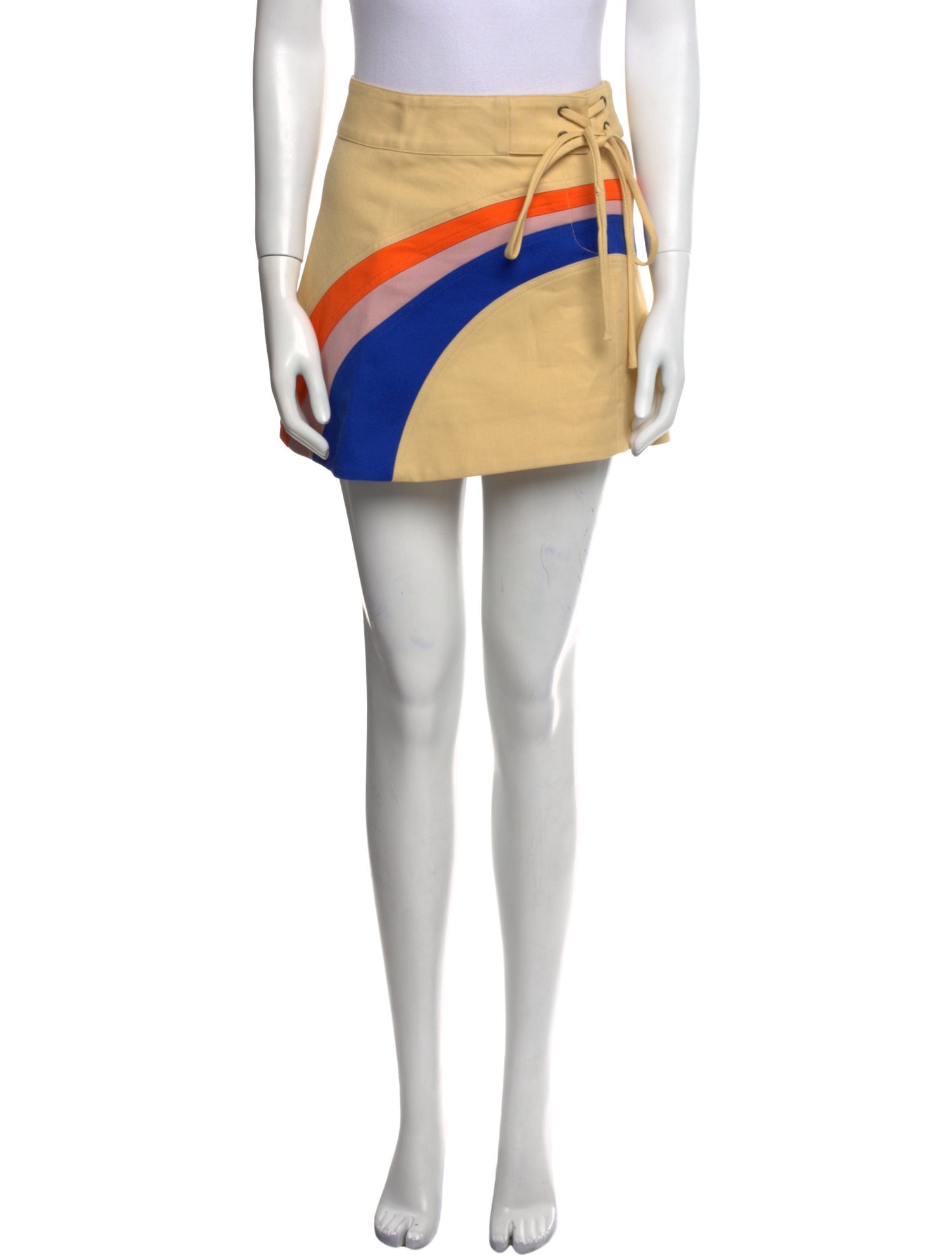 Rosie Assoulin Printed Mini Skirt