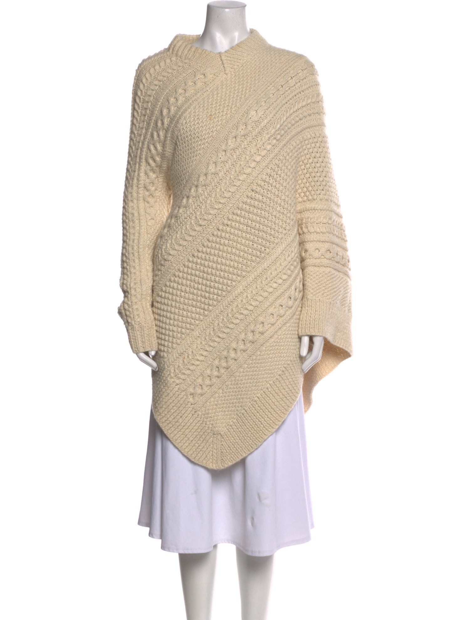 Rosie Assoulin Baby Alpaca Mock Neck Sweater