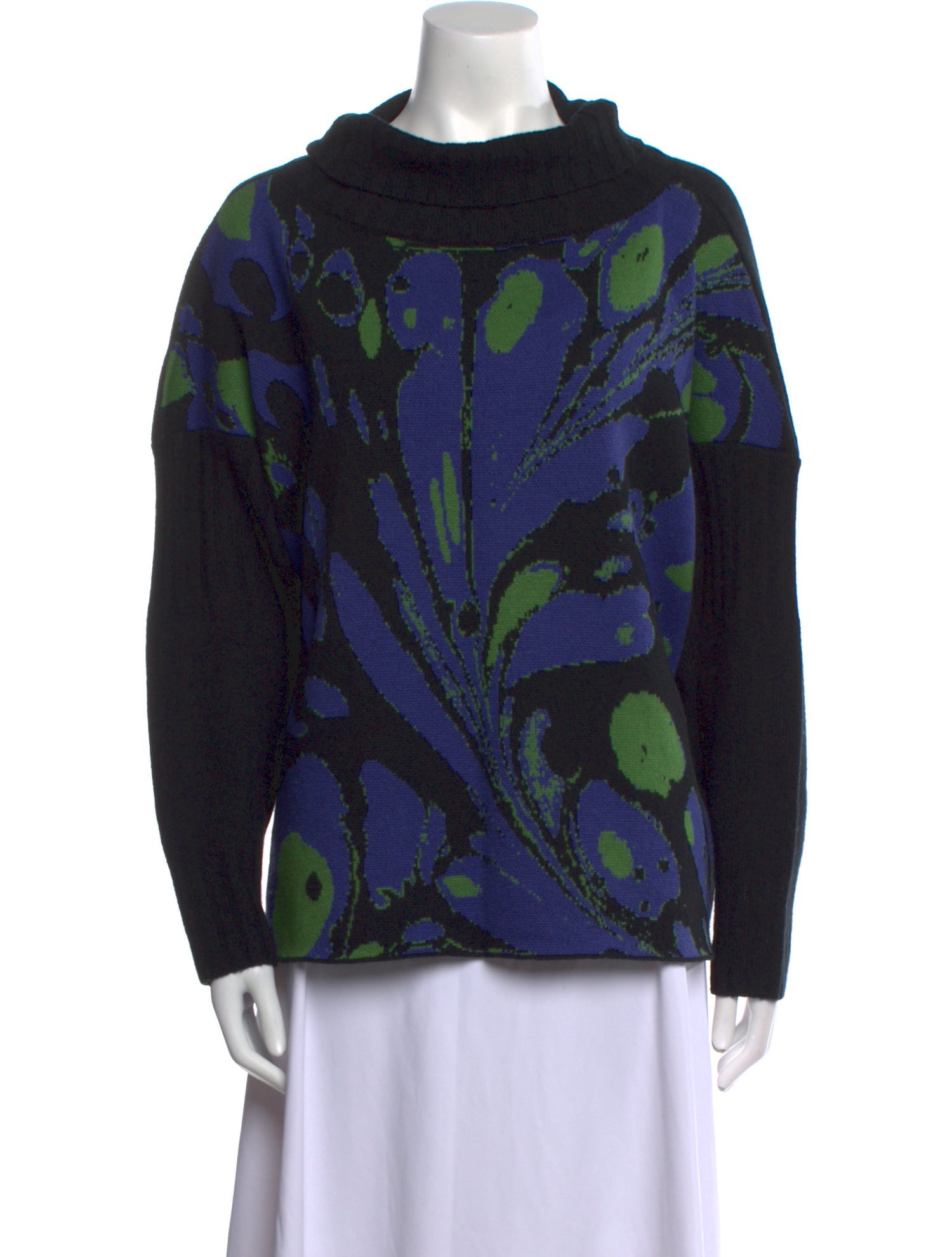 Rosie Assoulin Cashmere Printed Sweater
