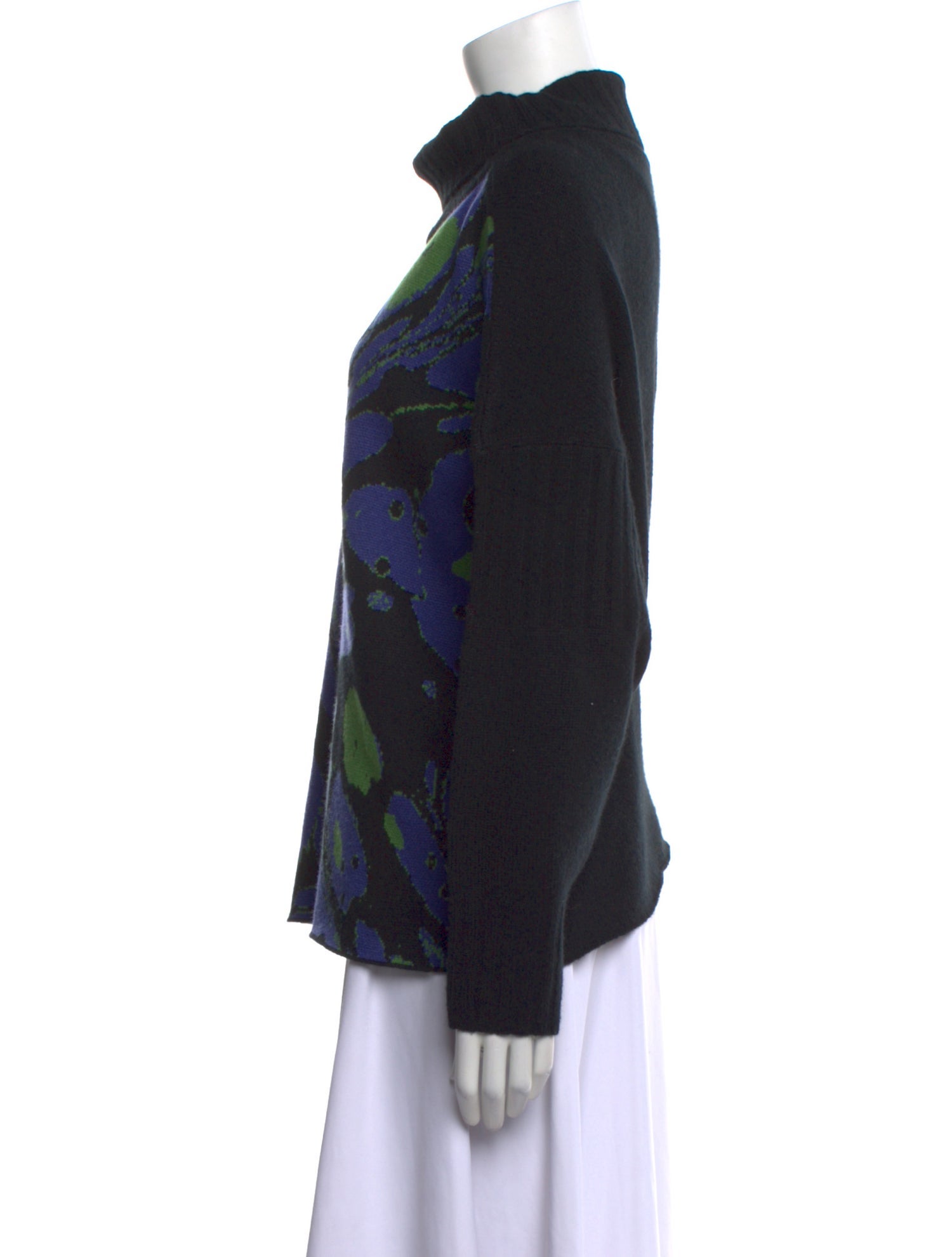 Rosie Assoulin Cashmere Printed Sweater