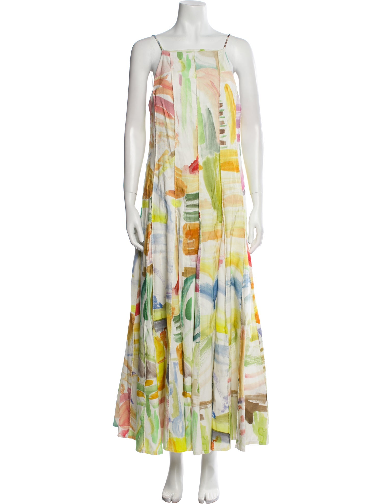Rosie Assoulin Printed Midi Length Dress