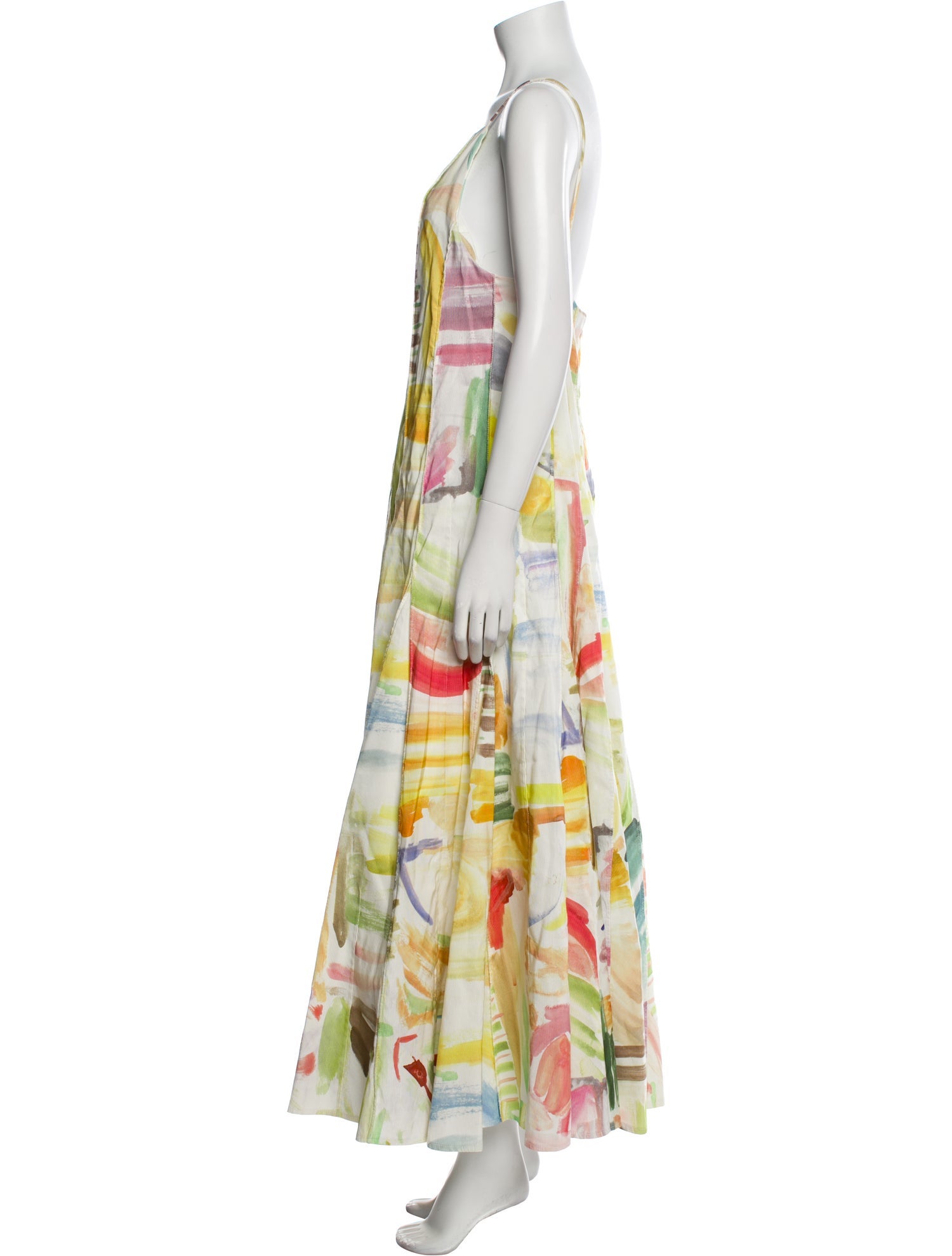 Rosie Assoulin Printed Midi Length Dress