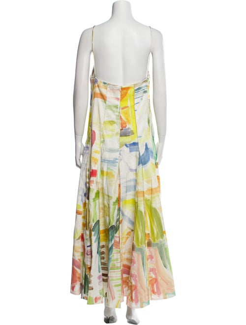 Rosie Assoulin Printed Midi Length Dress