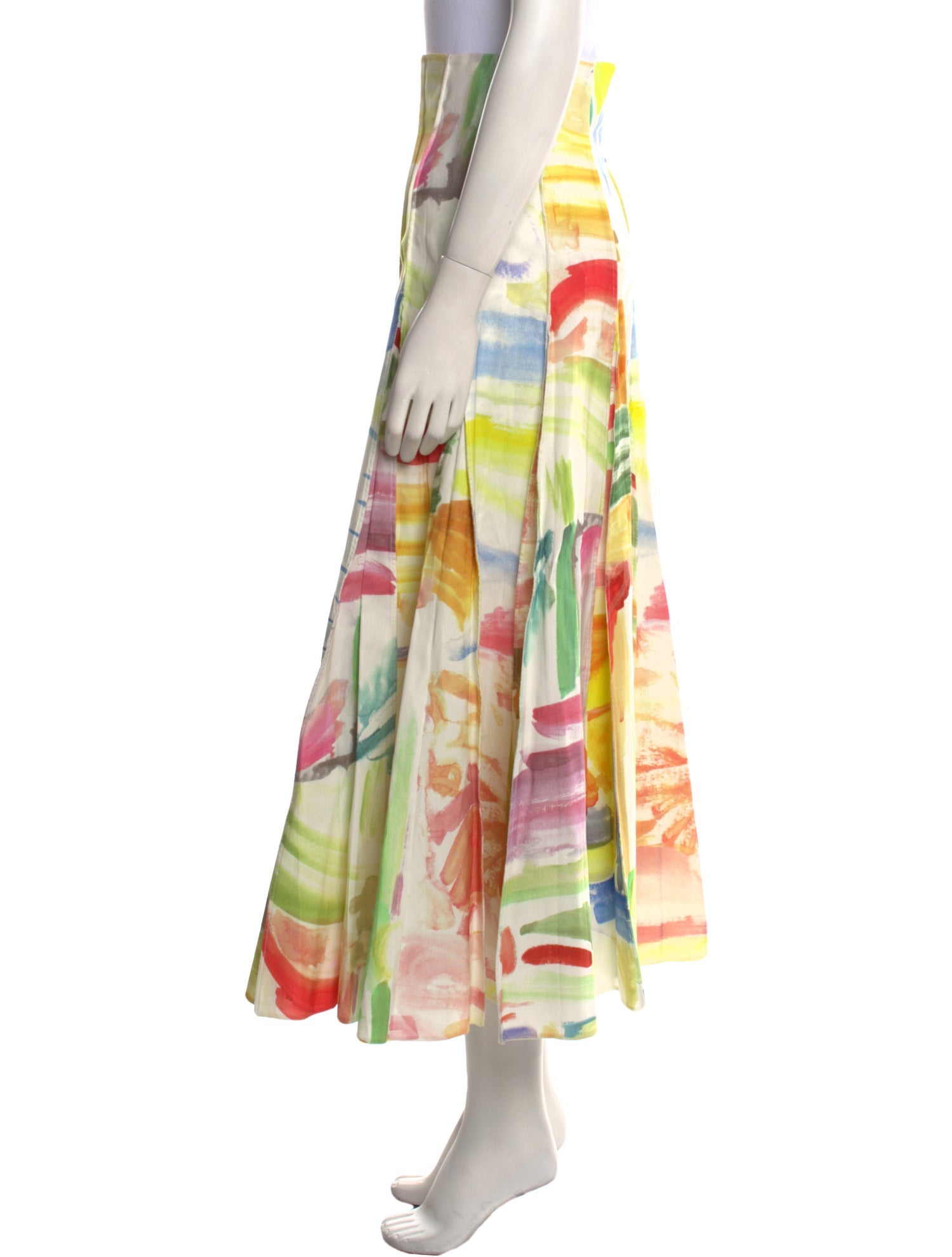 Rosie Assoulin Printed Midi Length Skirt w/ Tags