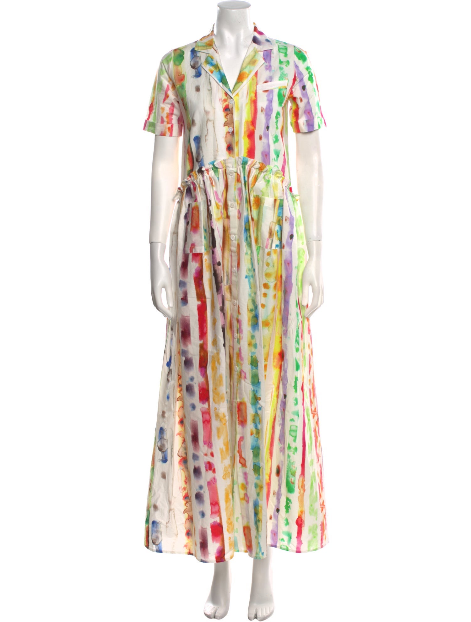 Rosie Assoulin Printed Long Dress w/ Tags