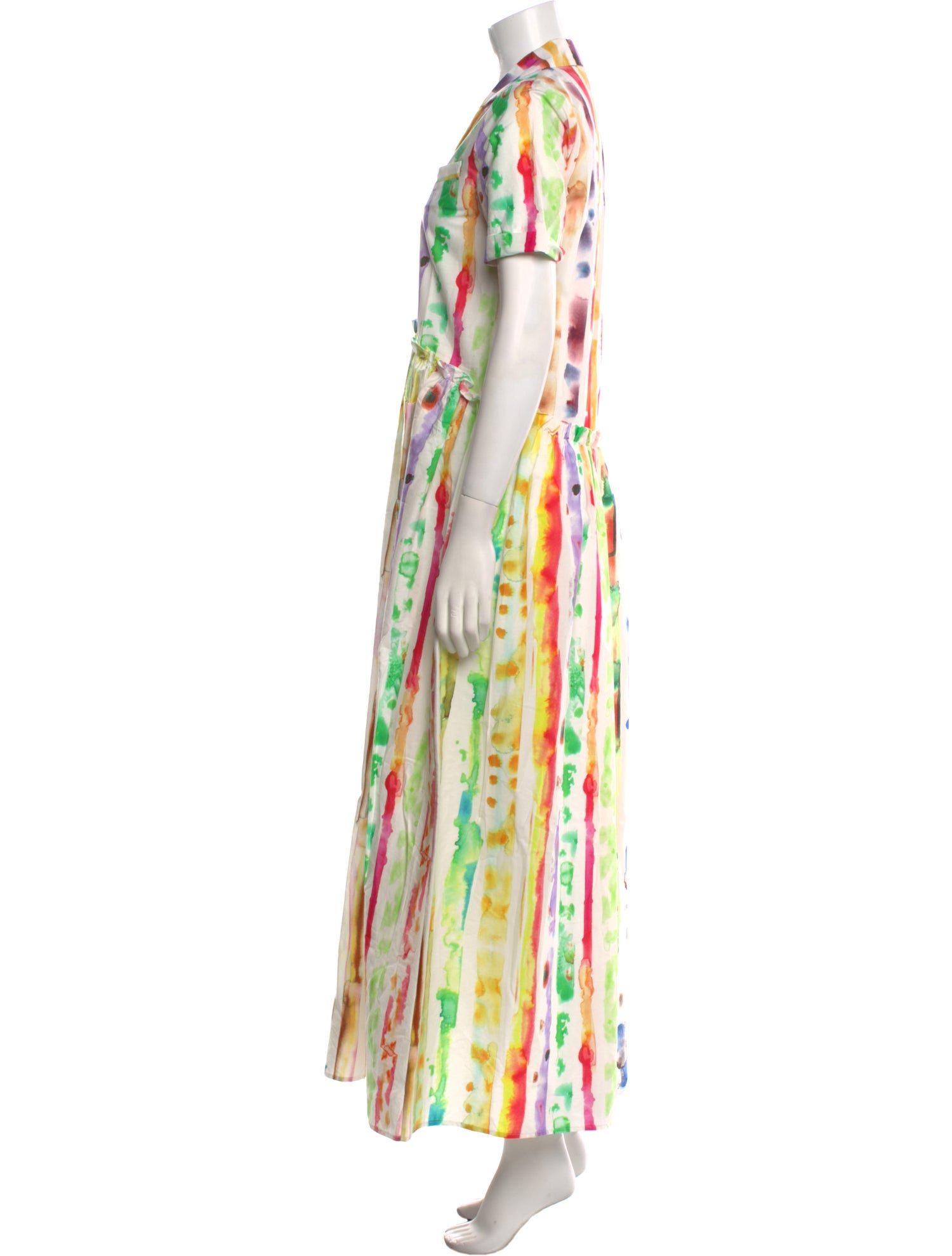 Rosie Assoulin Printed Long Dress w/ Tags