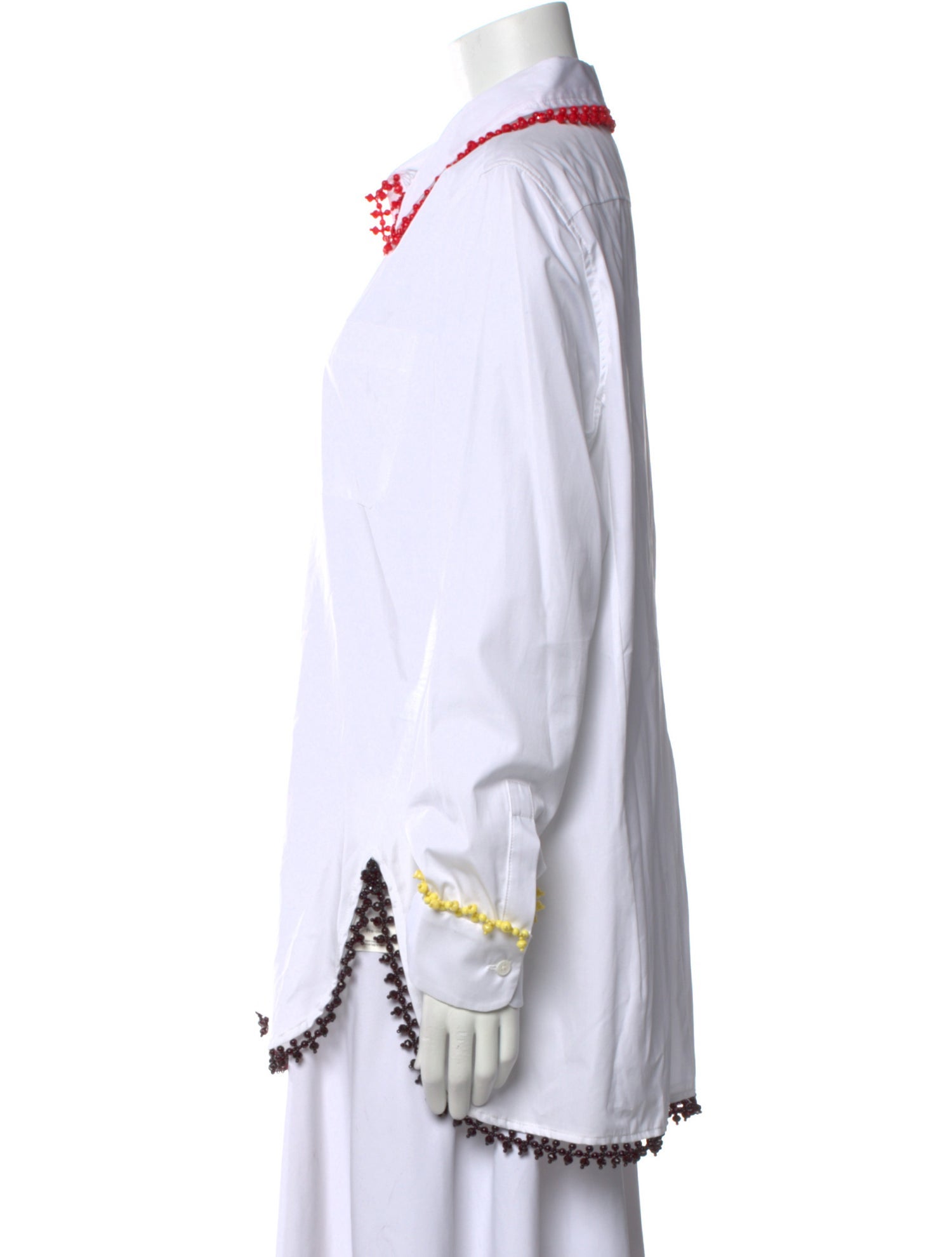 Rosie Assoulin Long Sleeve Button-Up Top